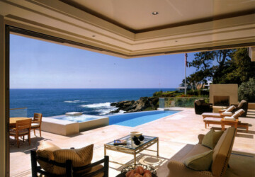 21 Amazing Patio Design Ideas with Breathtaking Sea View - sea view, patio design ideas, ocean view, modern patio design ideas, breathtaking