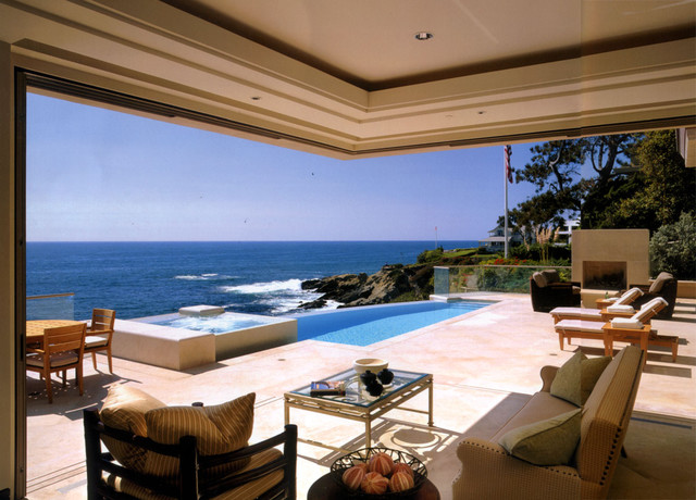 21 Amazing Patio Design Ideas with Breathtaking Sea View  - sea view, patio design ideas, ocean view, modern patio design ideas, breathtaking