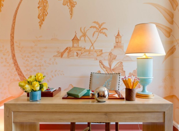 Source: rikkisnyder.com Pretty and girly home office (2)
