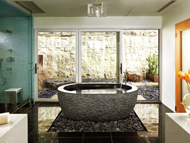 20 Beautiful Bathtub Design Ideas Perfect for Relaxing  - Relaxing, bathtub design ideas, bathtub, bathroom design