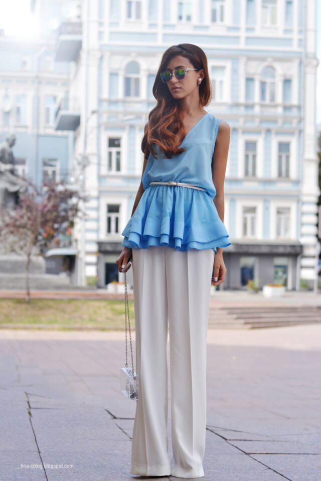 24 Baby-Blue Style Combinations For Summer
