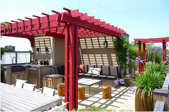 Rooftop Pergola (1)