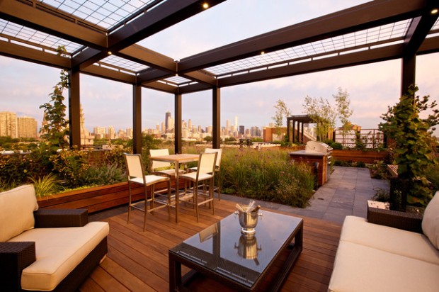 14 Amazing Rooftop Pergola Design Ideas 14 Amazing Rooftop Pergola Design Ideas