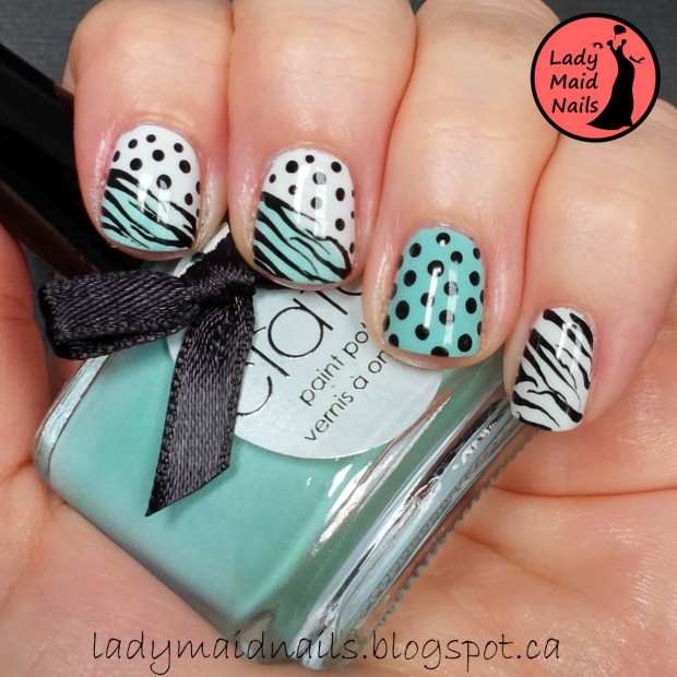 mint nail art (5)