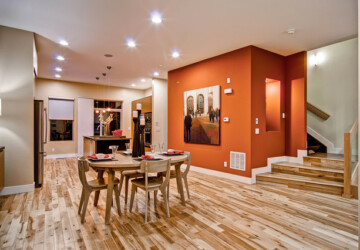 Orange Walls for Extraordinary Interior: 18 Gorgeous Ideas for your Home - wall, orange walls, orange interior, orange home decor, orange
