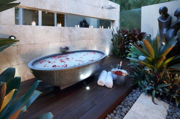 Source: www.rollingstonelandscapes.com outdoor spa (2)
