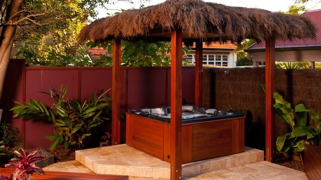 20 Landscaping Outdoor Spa Design Ideas You Must See