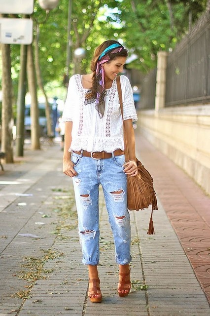 outfits hippie chic