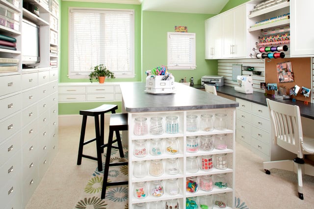 15 Creative Ideas How to Organize Your Craft Room - organization ideas, Organization, craft room design, craft room, craft organization