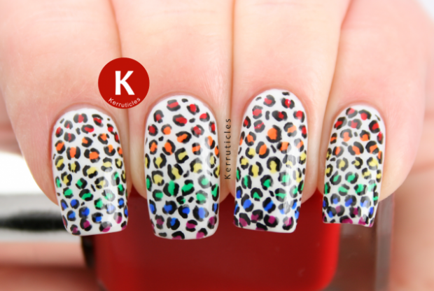 animal print nail art (1)