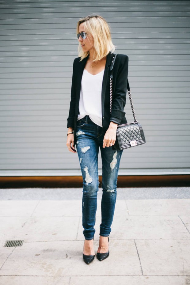 20 Inspiring Street Style Jeans-Based Outfits