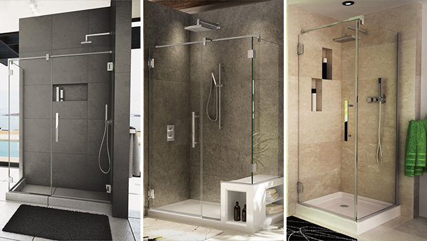10 Beautiful Shower Designs For a Modern Bathroom - shower, residence, modern, luxury, interior, house, home, glass, furniture, decoration, contemporary, bathroom, bath