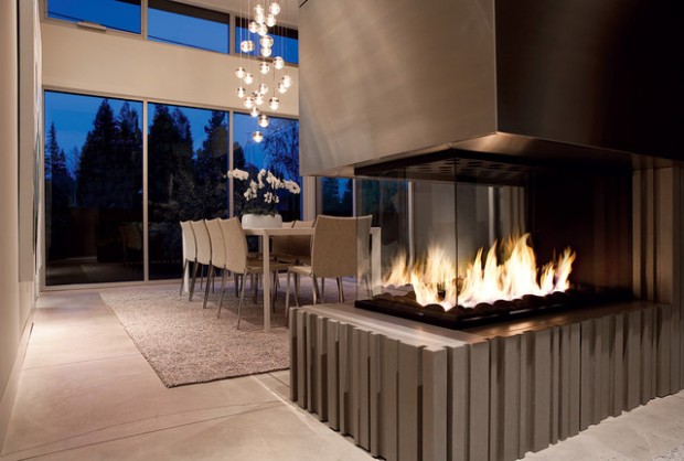 Source: www.californiahomedesign.com Modern fireplace (1)