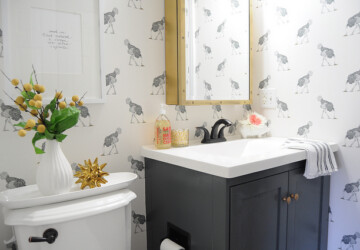 5 Decorating Tips for Small Bathrooms - wet room, home decor, bathroom, bath