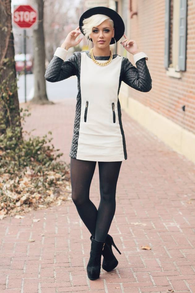 20 Stylish Outfit Ideas with Dresses for Perfect Fall Look