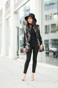 How to Wear Fur Vest: 18 Inspiring Outfit Ideas for This Season