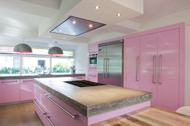 Source: www.leichtny.com pink kitchen (12)