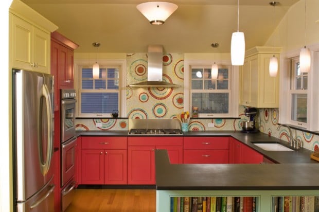 Source: www.ventanabuilds.com pink kitchen (5)