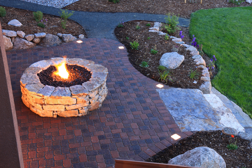 4 DIY Fire Pits for Any Space - fireplace, fire pit, DIY Fire Pits, Design Sponge