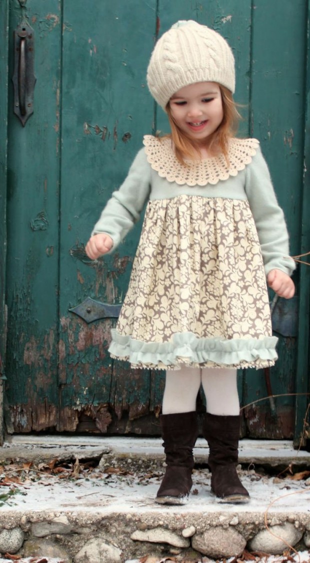 cute little girl winter outfits