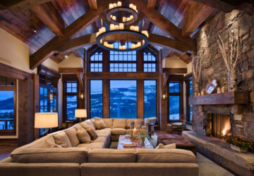 20 Cozy Rustic Living Room Design Ideas - rustic living room, rustic, cozy rustic, cozy living room, cozy interior