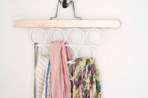 Source: www.sparkandchemistry.com 17 Clever DIY Clothing Organization Hacks (1)