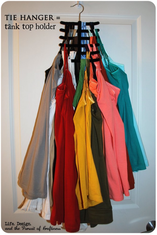 17 Clever DIY Clothing Organization Hacks  (15)