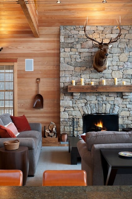 Cozy cabin fireplace  (12)