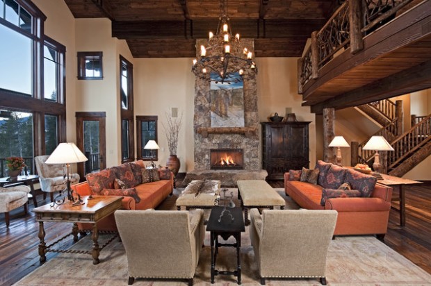 Cozy cabin fireplace  (16)