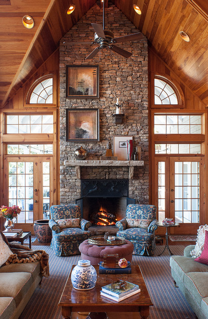 20 Amazing Fireplace Design Ideas for Cozy Rustic Interiors