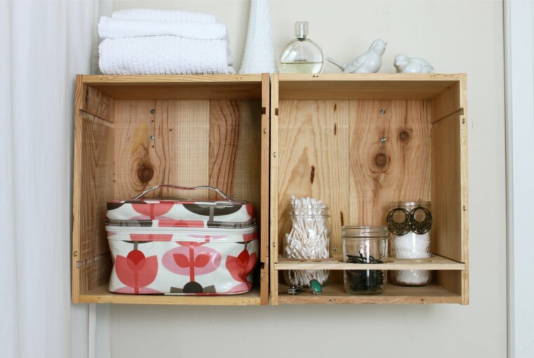 17 Creative DIY Ideas to Repurposed Wooden Crates - diy wooden projects, diy wooden decorations, diy crates ideas