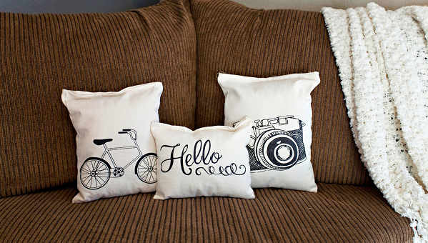 16 Fancy DIY Pillow Ideas – Creative and Easy - pillows, Pillow, diy pillows, diy pillow, diy, crafts