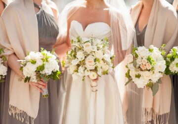 20 Beautiful Winter Wedding Bouquets - winter wedding decoration, winter wedding bouquets, winter wedding, Wedding Bouquets