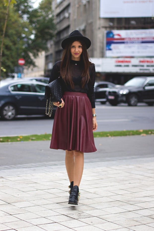 Chic Ways to Wear Your Midi Skirt During Winter - 23 Outfit Ideas ...