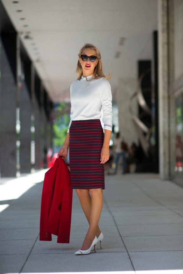 fashion blog for professional women new york city street style work wear