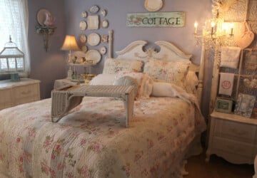 19 Cottage-Style Bedroom Decorating Ideas - cottage style, cottage interiors, cottage bedroom, cottage, bedrooms, bedroom