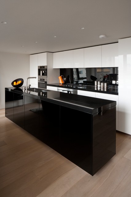 monochrome kitchen (3)