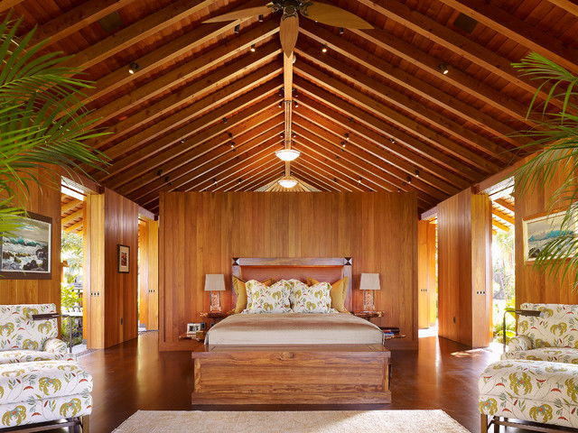 20 Amazing Wooden Master Bedroom Design Ideas - wooden interior, wooden bedroom, bedroom design
