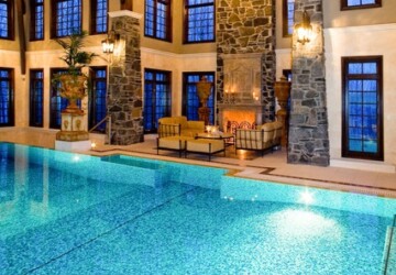 23 Amazing Indoor Swimming Pool Ideas   - swimming pool, pool, indoor swimming pool, indoor