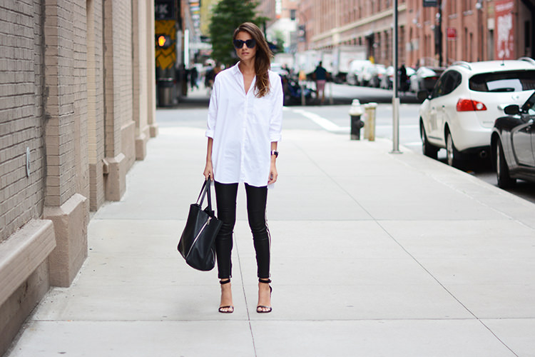 black n white outfit