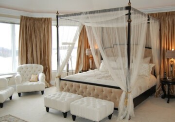 Get Royal Rest - 20 Romantic Canopy Bed Design Ideas - home design, home decoration, furniture, canopy bed, bed