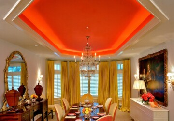 20 Amazing Dining Room Design Ideas with Tray Ceiling - Tray Ceiling dining room, Tray Ceiling, dining room design ideas, dining room, ceiling