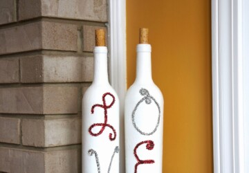 18 Creative and Interesting Ways How to Upcycle and Repurpose Wine Bottles - Wine Bottles, Upcycle and Repurpose Wine Bottles, Upcycle and Repurpose, Upcycle, Repurpose, diy upcycle bottles, diy upcycle, bottles