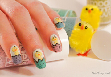 16 Fantastic Ideas How to Beautify Your Nails for Easter - nail art ideas, holiday nail art, easter nails, Easter