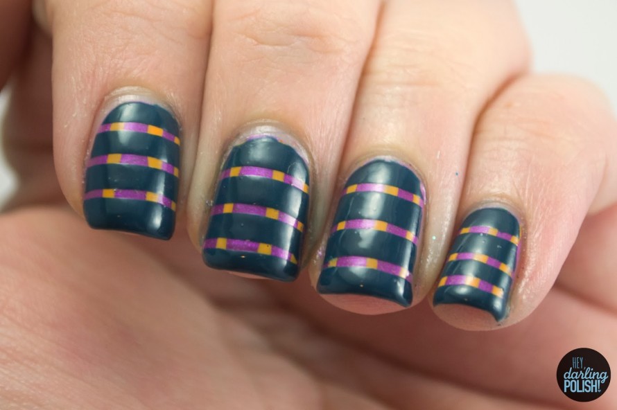 20 Coolest Striped Striped Nail Art Designs And Ideas