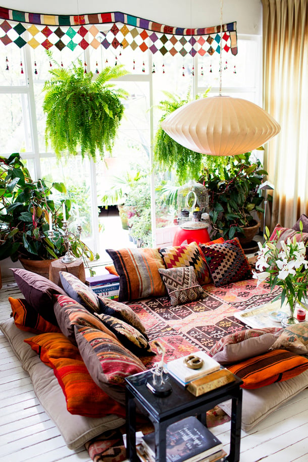 17 Charming Boho Chic Interior Design And Decor Ideas - Boho Chic Living Room Decor Ideas