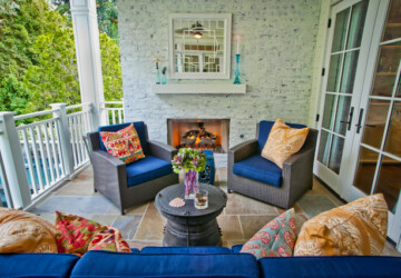 20 Inspiring Ideas How To Decorate Your Porch This Spring  - spring decor, spring, porch design, porch decor, Porch, outdoor, cozy porch