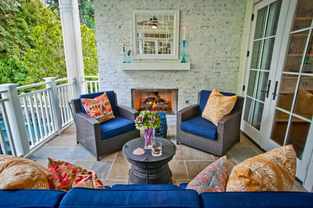 20 Inspiring Ideas How To Decorate Your Porch This Spring  - spring decor, spring, porch design, porch decor, Porch, outdoor, cozy porch