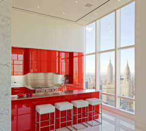 19 Stunning Red Kitchen Design and Decor Ideas - red kitchen design ideas, red kitchen, red interior, red, kitchen design, kitchen decor