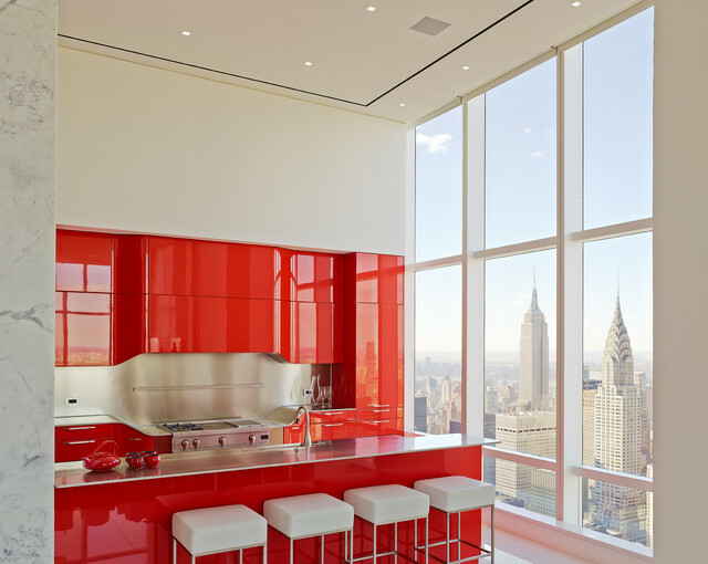 19 Stunning Red Kitchen Design and Decor Ideas 19 Stunning Red Kitchen Design and Decor Ideas - red kitchen design ideas, red kitchen, red interior, red, kitchen design, kitchen decor